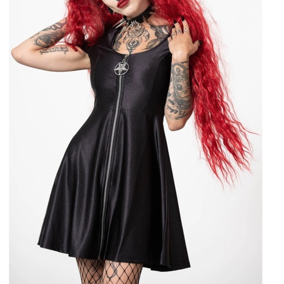 Killstar Disco Diva dress XS - Picture 1 of 2
